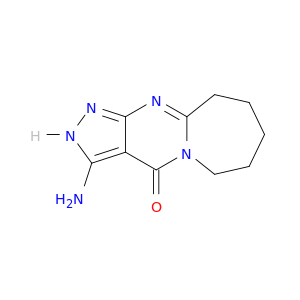 4H-Pyrazolo[3',4':4,5]pyrimido[1,2-a]azepin-4-one,3-amino-1,6,7,8,9,10-hexahydro-
