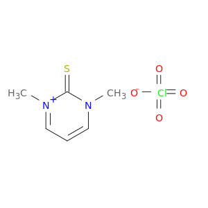 Pyrimidinium, 2,3-dihydro-1,3-dimethyl-2-thioxo-, perchlorate