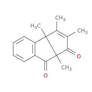 Cyclopent[a]indene-1,8-dione, 3a,8a-dihydro-2,3,3a,8a-tetramethyl-