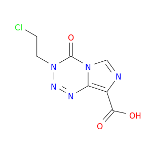 Imidazo[5,1-d]-1,2,3,5-tetrazine-8-carboxylicacid, 3-(2-chloroethyl)-3,4-dihydro-4-oxo-