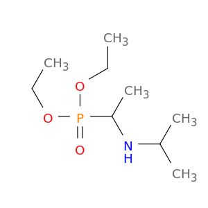 Phosphonic acid, [1-[(1-methylethyl)amino]ethyl]-, diethyl ester