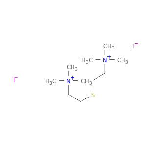 Ethanaminium,2,2'-thiobis[N,N,N-trimethyl-, diiodide (9CI)