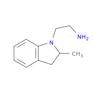 2-(2-methyl-2,3-dihydro-1h-indol-1-yl)ethan-1-amine