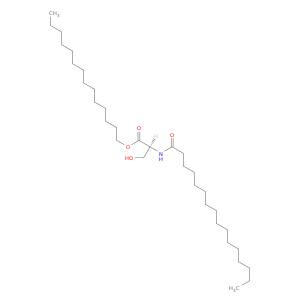 N-棕榈酰基-L-丝氨酸十四烷基酯