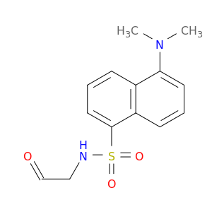 1-Naphthalenesulfonamide, 5-(dimethylamino)-N-(2-oxoethyl)-