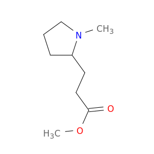 2-Pyrrolidinepropanoic acid, 1-methyl-, methyl ester