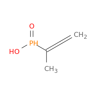 Phosphinic acid, (1-methyl-1,2-propadienyl)-