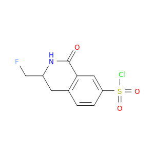 7-Isoquinolinesulfonylchloride, 3-(fluoromethyl)-1,2,3,4-tetrahydro-1-oxo-