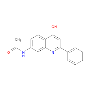 Acetamide, N-(4-hydroxy-2-phenyl-7-quinolinyl)-