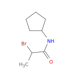2-BROMO-N-CYCLOPENTYLPROPANAMIDE