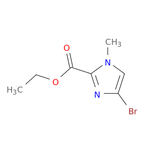 4-溴-1-甲基-1H-咪唑-2-羧酸乙酯