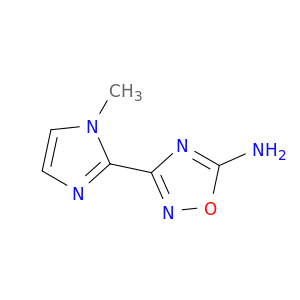 3-(1-Methyl-1H-imidazol-2-yl)-1,2,4-oxadiazol-5-amine