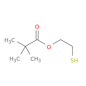Propanoic acid, 2,2-dimethyl-, 2-mercaptoethyl ester