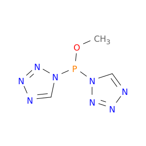 Phosphinous acid, bis(1H-tetrazol-1-yl)-, methyl ester