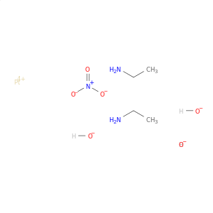 ethanamine; platinum(+4) cation; hexahydroxide; dinitrate