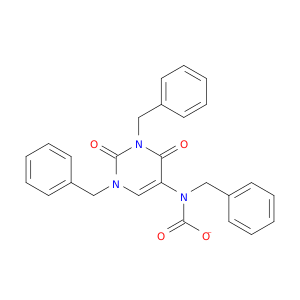 benzyl(1,3-dibenzyl-2,4-dioxo-1,2,3,4-tetrahydropyrimidin-5-yl)carbamate