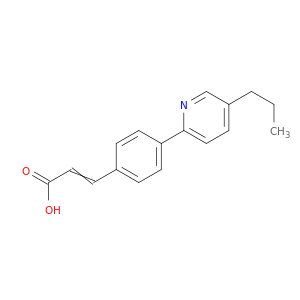 (2E)-3-[4-(5-PROPYLPYRIDIN-2-YL)PHENYL]ACRYLIC ACID