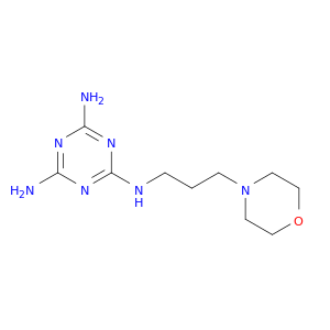 1,3,5-Triazine-2,4,6-triamine, N-[3-(4-morpholinyl)propyl]-