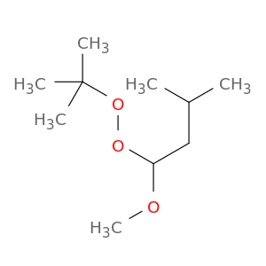 Peroxide, 1,1-dimethylethyl 1-methoxy-3-methylbutyl