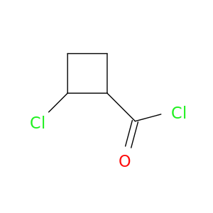 Cyclobutanecarbonylchloride, 2-chloro-