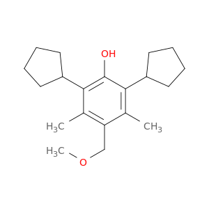 2,6-二环戊基-4-(甲氧基甲基)-3,5-二甲基苯酚