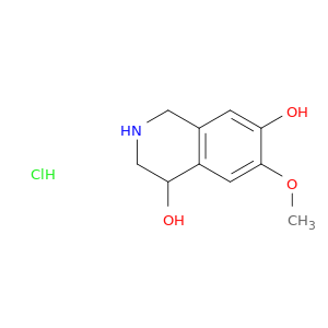 4,7-Isoquinolinediol,1,2,3,4-tetrahydro-6-methoxy-, hydrochloride (1:1)
