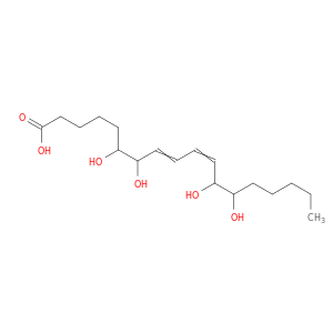 8,10-Octadecadienoic acid, 6,7,12,13-tetrahydroxy-