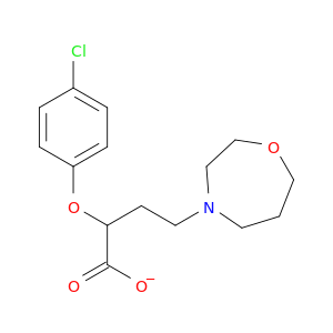 2-(1,4-oxazepan-4-yl)ethyl(4-chlorophenoxy)acetate