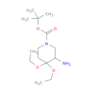 3-氨基-4,4-二乙氧基哌啶-1-羧酸叔丁酯