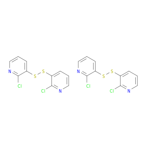 2-CHLORO-3-((2-CHLORO-3-PYRIDINYL)DITHIO)PYRIDINE; BIS(2-CHLORO-3-PYRIDINYL) DISULFIDE