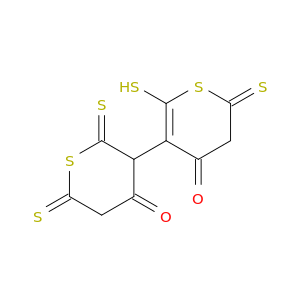 2,3,5,5',6,6'-六羟基甲基-2'-巯基-2,6,6,6'-trithioxo[3,3'-bi-4h-thiopyran]-4,4'-dione
