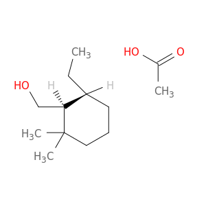 Cyclohexanemethanol, 6-ethyl-2,2-dimethyl-, acetate, trans-