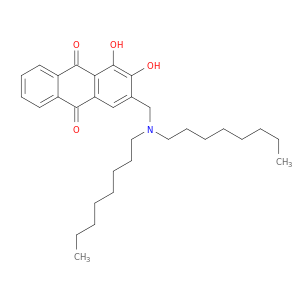 9,10-Anthracenedione, 3-[(dioctylamino)methyl]-1,2-dihydroxy-