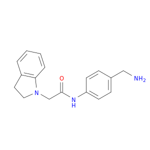 N-[4-(Aminomethyl)Phenyl]-2-(2,3-Dihydro-1h-Indol-1-Yl)Acetamide
