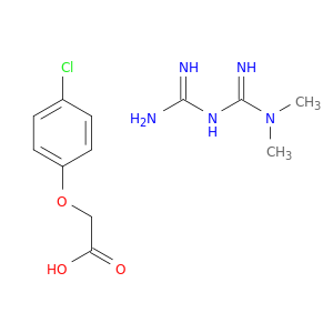 乙酸,2-(4-氯苯氧基)-,Compd。用N,N-二甲基二碳二羰基胺酰胺酰胺(1：1)