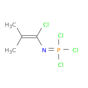 Phosphorimidictrichloride, (1-chloro-2-methylpropenyl)- (7CI,8CI)