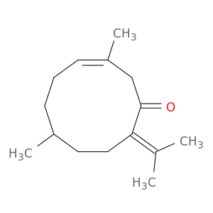 3-Cyclodecen-1-one, 3,7-dimethyl-10-(1-methylethylidene)-