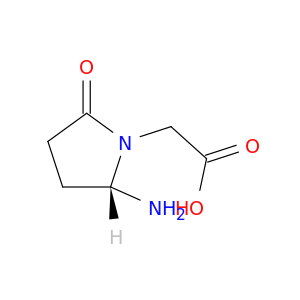 1-Pyrrolidineaceticacid, 2-amino-5-oxo-, (2S)-
