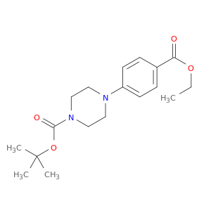 1-Boc-4-(4-(乙氧羰基)苯基)哌嗪