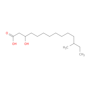 Tetradecanoic acid, 3-hydroxy-12-methyl-