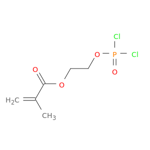 2-Propenoic acid, 2-methyl-, 2-[(dichlorophosphinyl)oxy]ethyl ester