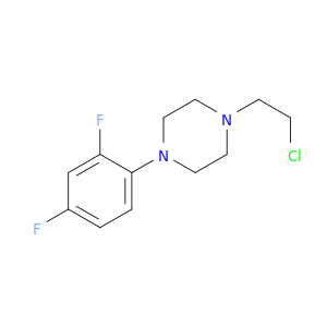 Piperazine, 1-(2-chloroethyl)-4-(2,4-difluorophenyl)-