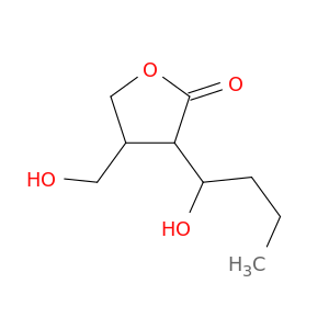 2(3H)-Furanone, dihydro-3-(1-hydroxybutyl)-4-(hydroxymethyl)-