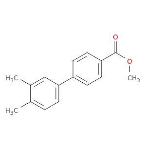 [1,1'-Biphenyl]-4-carboxylic acid, 3',4'-dimethyl-, methyl ester