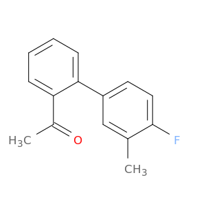 2'-Acetyl-4-fluoro-3-methylbiphenyl