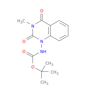 Carbamic acid,N-(3,4-dihydro-3-methyl-2,4-dioxo-1(2H)-quinazolinyl)-, 1,1-dimethylethyl ester