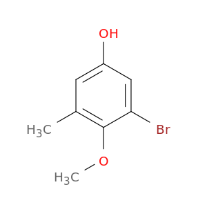 3-溴-4-甲氧基-5-甲基苯酚