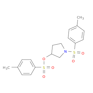1-(4-Methylbenzenesulfonyl)pyrrolidin-3-yl 4-methylbenzene-1-sulfonate