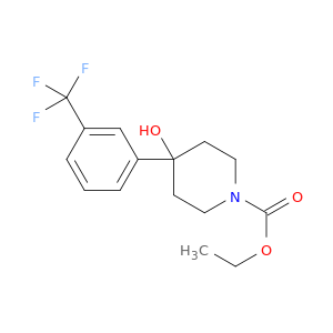 乙基4-羟基-4-[3-(三氟甲基)苯基]-1-哌啶羧酸盐