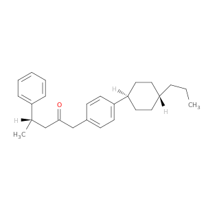 2-Pentanone, 4-phenyl-1-[4-(trans-4-propylcyclohexyl)phenyl]-, (4S)-